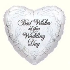 Westcoast Balloon 13686 Best Wishes On Wedding Day