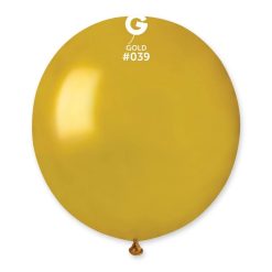 Westcoast Balloon 153958 Gemar Metallic Gold 19 Round (25Ct)