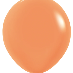 Westcoast Balloon 397306 Neon Orange 18 Round (25Ct)