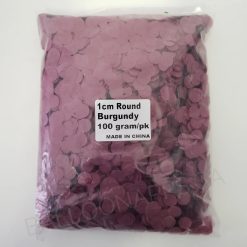 Westcoast Balloon Round Tissue Paper Confetti - Burgundy