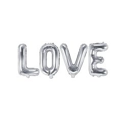 Westcoast Balloon FB17M Love - Silver