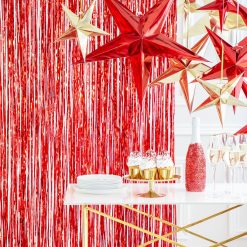 Alternative view of Westcoast Balloon CRT-007 Party Curtain - Red