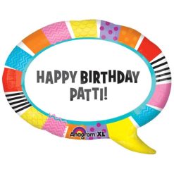 Westcoast Balloon 28791 Personalize It! Create Your Own Message