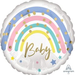 Westcoast Balloon 41671 Pastel Rainbow Baby