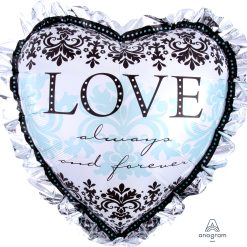 Westcoast Balloon A114421 Always & Forever Heart