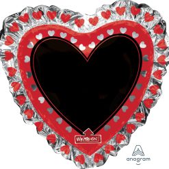 Westcoast Balloon 32508 Heart Blackboard
