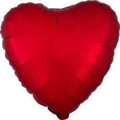 Westcoast Balloon 38584 Satin Luxe Sangria Heart