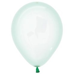 Westcoast Balloon 51193 Crystal Pastel Green 5 Round (100Ct)