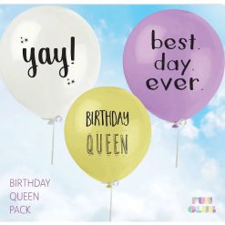 Westcoast Balloon Fun Club - Birthday Queen Pack
