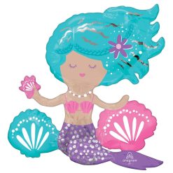Westcoast Balloon 42945 Sitting Shimmering Mermaid