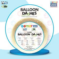 Westcoast Balloon 026057 Gemar Balloon Dashes 500
