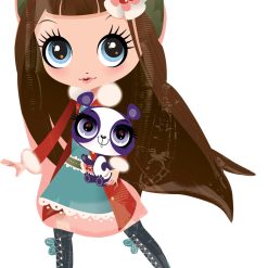 Westcoast Balloon 27401 Littlest Pet Shop Girl