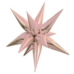 Westcoast Balloon 53868 Star-Burst Jumbo Rose Gold