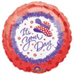 Westcoast Balloon 10761 Red Hat It'S Your Day
