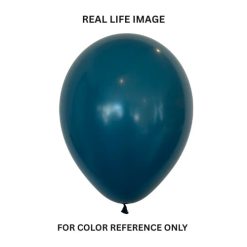 Alternative view of Westcoast Balloon 404684 Fashion Deep Teal 18 Round (25Ct)