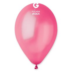 Westcoast Balloon 116403 Gemar Metallic Fuchsia 11-12 Round (50Ct)