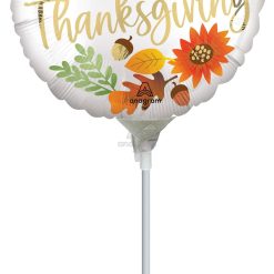 Westcoast Balloon 44837 Satin Happy Thanksgiving