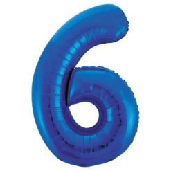Westcoast Balloon 55746 Number 6 Blue