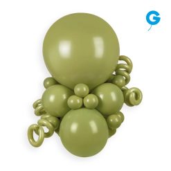 Alternative view of Westcoast Balloon 159851 Gemar Green Olive 19 Round (25Ct)