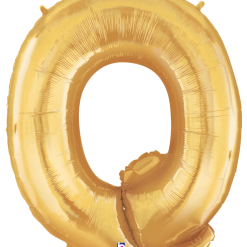 Westcoast Balloon 15917GP Megaloons Letter Q Gold