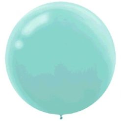 Westcoast Balloon 115910-121 Econo Robin'S Egg Blue 24 Round (4Ct)