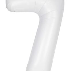 Westcoast Balloon 13967 Number 7 Matte White