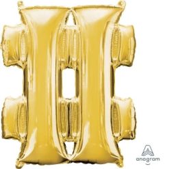 Westcoast Balloon 33004 Symbol # Gold