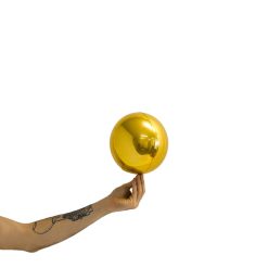 Westcoast Balloon 287322 Loon Balls 18Cm (7) Metallic True Gold