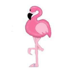 Westcoast Balloon 35673 Special Delivery Flamingo