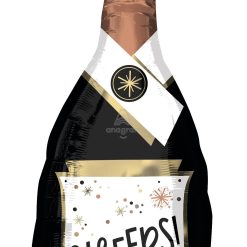 Westcoast Balloon 46169 Cheers Confetti Bubbly Bottle