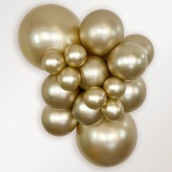 Alternative view of Westcoast Balloon 415079 Silk Gold Dust 18 Round (25Ct)