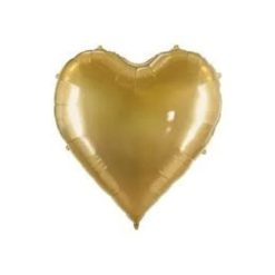 Westcoast Balloon FB260-019 XXL Heart - Gold