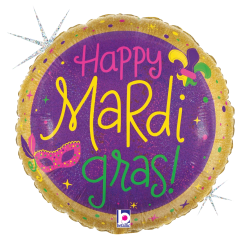 Westcoast Balloon 26336 Colorful Mardi Gras