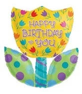 Westcoast Balloon 14241 Happy Birthday Flower