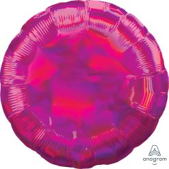 Westcoast Balloon 39255 Iridescent Magenta Circle
