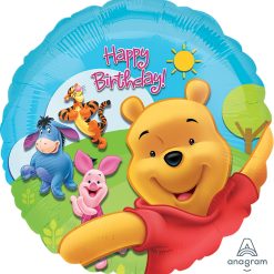 Westcoast Balloon 15749 Pooh & Friends Sunny Bday, Bulk