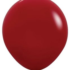 Westcoast Balloon 59525 Fashion Imperial Red 24 Round (1Ct)