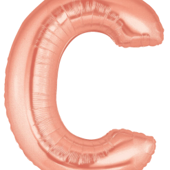 Westcoast Balloon 15903RGP Megaloons Letter C Rose Gold