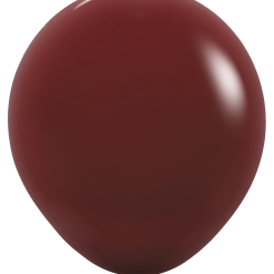 Westcoast Balloon 55520 Fashion Merlot 18 Round (25Ct)
