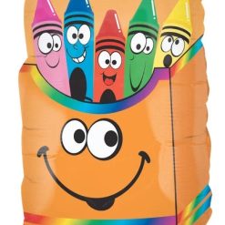Westcoast Balloon 15450 Crayon Smiley Box