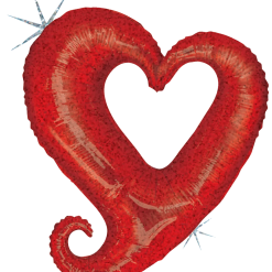Westcoast Balloon 85125 Chain Of Hearts - Red