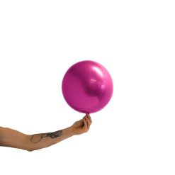 Westcoast Balloon 288726 Loon Balls 25Cm (10) Metallic Hot Pink