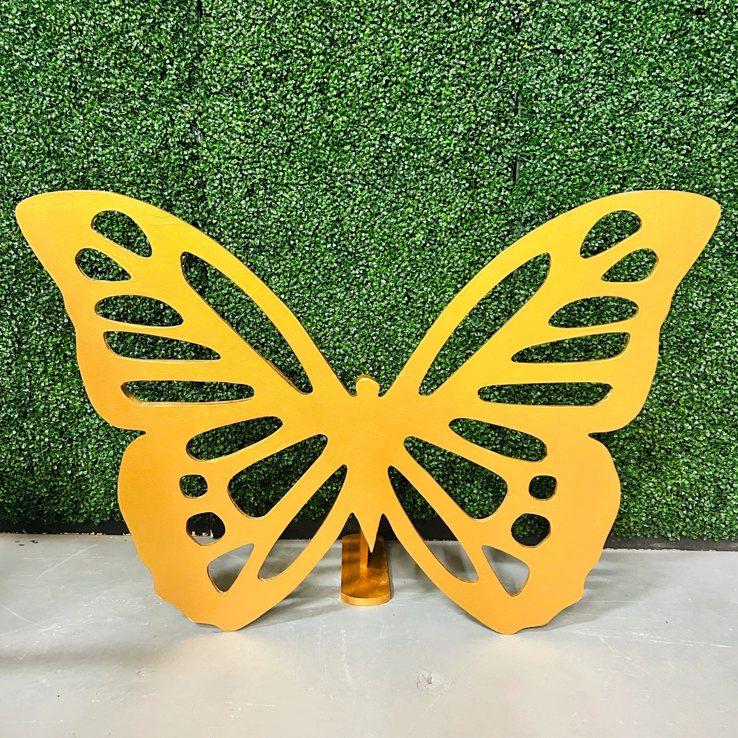 Westcoast Balloon 4Ft Butterfly Cutout Rental - Gold