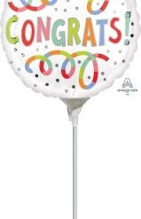 Westcoast Balloon 41145 Congrats Swirls