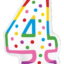 Westcoast Balloon 25384 Birthday Candle 4