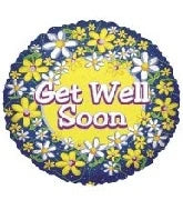 Westcoast Balloon 17981 Get Well Daisies