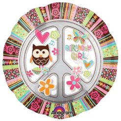 Westcoast Balloon 22023 Hippie Chick Birthday