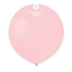 Westcoast Balloon 1072053 Gemar Powder Pink 19 Round (25Ct)
