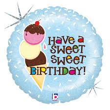 Westcoast Balloon 81891 Sweet Ice Cream Birthday