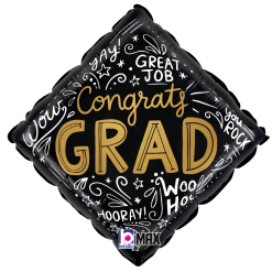 Westcoast Balloon 26260 Congrats Grad Words